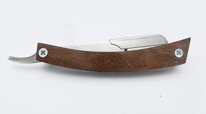 Navaja de Afeitar Clásica de Madera de Lujo Profesional con Mango de Madera para el Cuidado Personal y Barbería de Hombres por Life Care. - Product Image 6