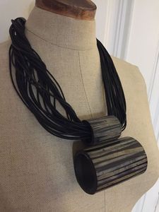 EARTHY, recién llegado, collar de cuerno de buey de Búfalo, joyería de hueso de estilo Animal pulido, cuentas de diseño Natural, boda para mujeres y niñas - Product Image 4