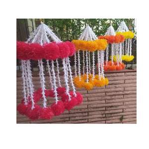 Beautiful Artificial Flower Garland for Festive Home Decorative Mutli Color Flower Garland <b>String</b> for Home Festivals - Product Image 1