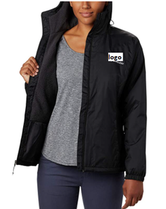 Wholesale Women's Switchback <b>Jacket</b> 100% Polyester Imported Zipper Closure Machine Wash Sourcing From Bangladesh - Product Image 4