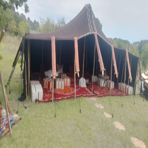 Tiendas de campaña de pelo de cabra del Sahara: refugios tradicionales nómadas del desierto adaptados al clima, la cultura y la vida sostenible en el norte de África - Product Image 3