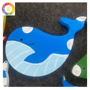 Handmade Wood Carved Fish from Vietnam Natural Finish Decor Item for Shops Cafes or Ocean Themed Spaces - Product Image 4