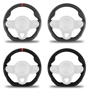 พวงมาลัยคาร์บอนไฟเบอร์พรีเมี่ยมทนทานและมีสไตล์สำหรับฟักขนาดเล็ก MK3 F56 - Product Image 3