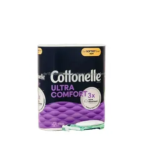 ورق تواليت فائق الراحة من Cottonelle، 30 لفافة كبيرة