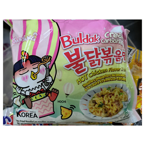 Wholesale <b>Hot</b> Chicken Flavor Ramen Creamy Carbonara Instant Fried Bulk Pack <b>Noodles</b> - Product Image 4