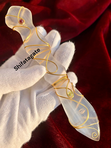 แผ่นชาร์จเซเลไนต์อาเกตขัดเงาแผ่นคริสตัลพลังงานสำหรับบำบัดนำโชคฮวงจุ้ย - Product Image 6