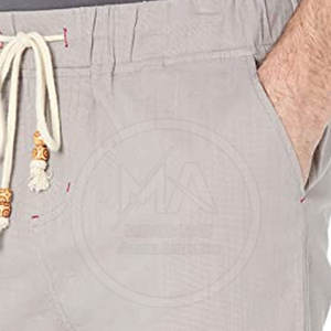 Pantalones cortos ligeros al por mayor para hombres, pantalones cortos cómodos para hombres, pantalones cortos para hombres con cintura elástica para venta en línea - Product Image 4