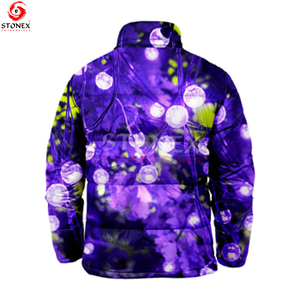 Chaqueta de Invierno Acolchada para Hombre, Diseño Casual con Cuello Alto de Lona, Cálida - Product Image 6