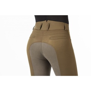 Última técnica de tela mezcla de tamaños de cuero inteligente Ropa ecuestre Pantalones de equitación Jodhpur para mujer - Product Image 6