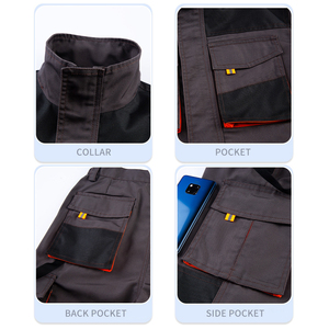 Trajes DE TRABAJO transpirables antiestáticos resistentes al fuego, ropa, monos, chaqueta y <span class=keywords><strong>pantalones</strong></span> de construcción <span class=keywords><strong>para</strong></span> trabajadores - Product Image 3