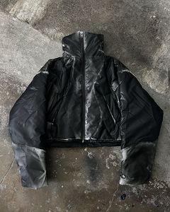 Veste d'hiver respirante et imperméable à col montant pour hommes-Bas Prix - Product Image 1