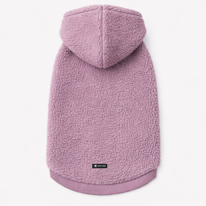 Chaqueta de lana para perros Teddy Sherpa, sudadera con capucha cálida para mascotas, abrigo de invierno de felpa suave, chaleco sin mangas para perros pequeños, medianos y grandes - Product Image 5