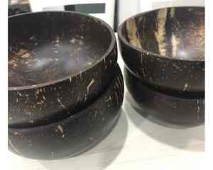 ชามกะลามะพร้าวธรรมชาติใช้ตกแต่งทำมือจากเวียดนาม - Product Image 6