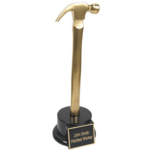 Trofeo Martillo de Oro, Suministro al por Mayor, Copa de Trofeo de Metal Personalizada Disponible al Mejor Precio - Product Image 1