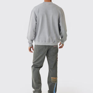 Pantalones Vaqueros para Hombre de Alta Calidad al por Mayor, Mejor Precio, Logotipo Personalizado, Pantalones Vaqueros con Estampado, Ropa Casual - Product Image 4