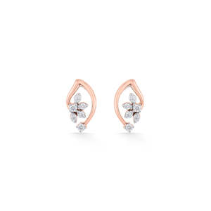 ต่างหูเพชรทรงเวโลร่า - Product Image 3