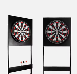 Support de jeu de fléchettes noir haute performance robuste et réglable pour un usage professionnel - Product Image 6