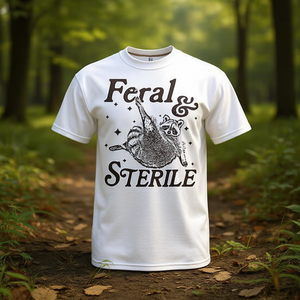T-shirt promozionale Feral and Sterile - Product Image 3