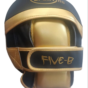 Guantes de Boxeo Profesionales al por Mayor, Estilo Sanda, Cuero PU Dorado, Ligeros, Transpirables, Cierre de Gancho y Bucle, para Entrenamiento - Product Image 5