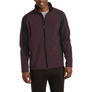 Veste Softshell Design Personnalisé Vêtement de Travail d'Hiver Homme Coupe-Vent Imperméable Doublée en Polaire Fermeture Éclair Veste Softshell pour Homme - Product Image 5