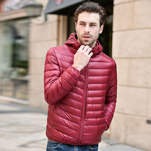 Veste matelassée légère d'hiver formelle pour homme avec logo sur le devant - Service OEM pour les marques - Product Image 2