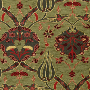 Tapisserie florale tulipe bohème ottoman rose turque Navajo marocain oriental ethnique, tissu d'ameublement enduit, textile de maison au mètre - Product Image 3