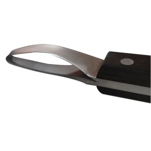 Cuchillo de ganado equino, herramienta de cuidado de caballos para diestros, pezuña, mango de madera para ganado, bucle de aseo, instrumentos veterinarios - Product Image 3