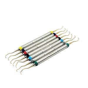 Dogmatic International Gracey Kit de curettes parodontales dentaires DM1524 Acier manuel certifié CE Classe I Nettoyage des dents - Product Image 1