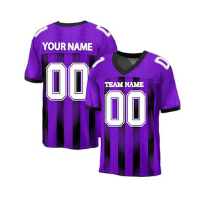 Maillot de football américain taille personnalisée de qualité supérieure en bas quantité minimale de commande nouveauté maillot de football américain de sport personnalisé de haute qualité - Product Image 4