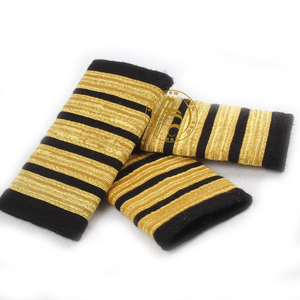 อินทรธนูแถบทองสำหรับพิธีการบิน5แท่งแรกที่เป็นสายสะพายไหล่ - Product Image 5