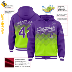 เสื้อฮู้ด SAMAVIA Summer Sporty Performance ลายพิมพ์เต็มตัวแบบ Sublimated สำหรับการฝึกซ้อม วิ่ง และสวมใส่ลำลอง - Product Image 3