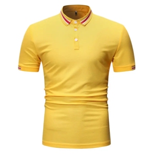 Polo pour homme en coton de haute qualité sur mesure Votre propre conception Polo à manches courtes pour homme T-shirt décontracté respirant d'été pour homme Polo - Product Image 1