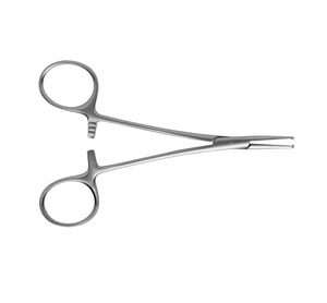 Fórceps de Mosquitos de acero inoxidable manual con base de instrumentos quirúrgicos de ranura de canulación - Product Image 4
