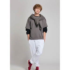 Lane Seven T-shirt de rue en coton unisexe surdimensionné à épaules tombantes, impression personnalisée de haute qualité, poids lourds pour hommes - Product Image 4