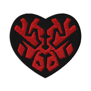 Custom logo embroidered patches with durable <b>adhesive</b> and merrow border for corporate branding - Product Image 5