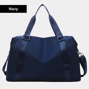 2025 Nueva Bolsa de gimnasio impermeable de gran capacidad para hombres y mujeres bolsa de lona de viaje deportiva multifuncional para viajes cortos de Yoga - Product Image 5