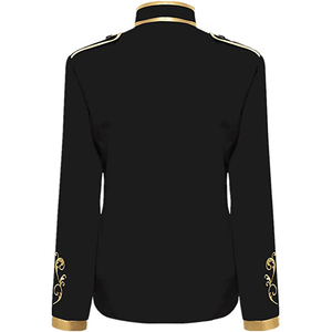 Chaqueta de Uniforme Real OEM para Hombre, Trenzada y Bordada, Personalizada, Hecha a Mano, con Hilos de Oro, de Alta Calidad - Product Image 3