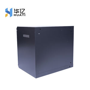 مثبت على الحائط الثقيل 9U ، فولاذ مقوى بواجب وقفل - Product Image 4