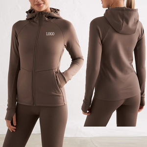 Haute qualité doux Anti-rides coton mélangé à capuche pour les femmes goutte épaule respirant Streetwear lavé avant doublé automne - Product Image 6