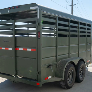 รถพ่วงบรรทุกสินค้า 2025 รถพ่วงบรรทุกปศุสัตว์ บัมเปอร์ ขนาดสั่งทำพิเศษ รับน้ำหนักได้ 25001-30000 กิโลกรัม ผลิตในแคลิฟอร์เนีย - Product Image 6