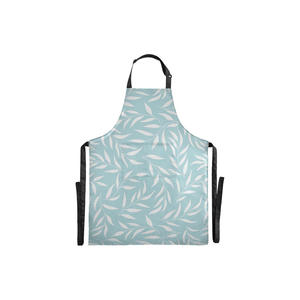 Customized 100% Cotton <b>Cooking</b> Kitchen Bib Latest Design Sleeveless <b>Apron</b> with Private Logo - Product Image 3
