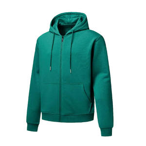 Sweat à capuche unisexe d'hiver avec fermeture éclair personnalisée, poche zippée, 100% coton biologique, poids lourd, écologique, mode décontractée, chaleur, personnalisable - Product Image 3
