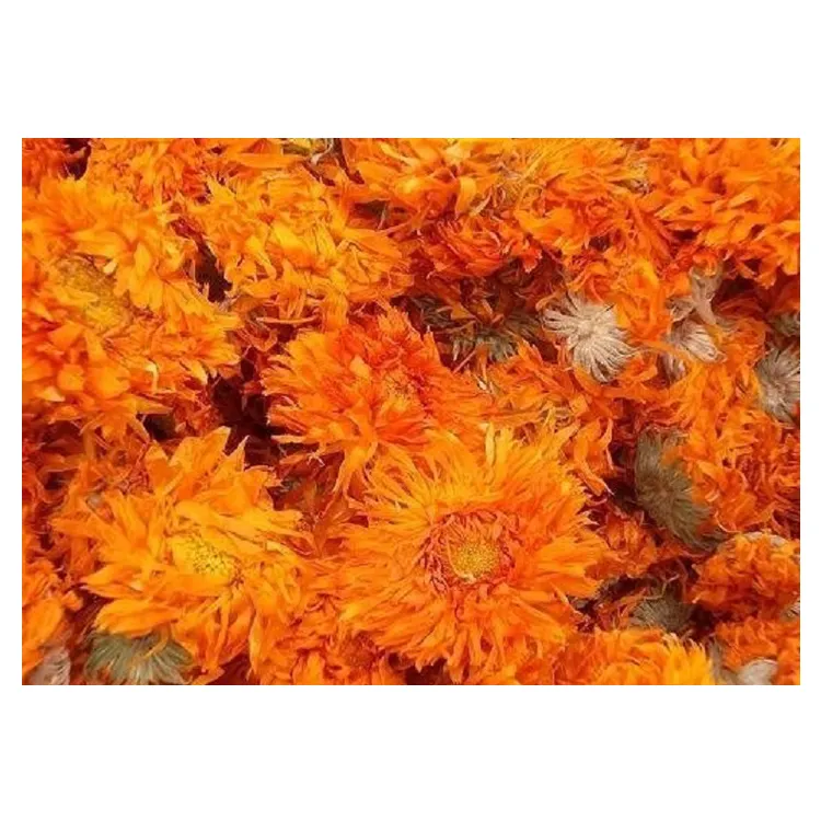 Fornitore leader di buona qualità vendita calda alto nutriente all'ingrosso essiccato giallo/arancio fiore di Calendula-Calendula