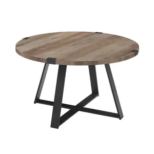 Vente en gros de meubles de salon de qualité supérieure Table basse en MDF design moderne bon marché avec pieds en bois pour le café - Product Image 3