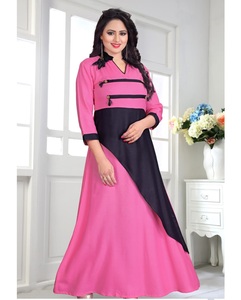 Tela de rayón con bordado para mujer, tejido de rayón de 14 kg, para trabajo informal y especial - Product Image 1