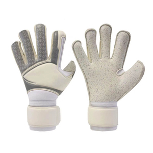 Premium Professional Leather Goalkeeper Gloves for Men Women Outdoor Use Adjustable Wrist <b>Strap</b> Hook Loop Closure Grip - Product Image 2