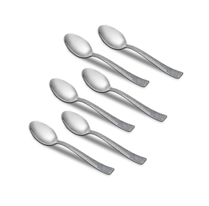 Ensemble de couverts en acier inoxydable de 6/12/24/28 pièces Cuillère à dessert pour lave-vaisselle de fabrication exigeante sur mesure - Product Image 6