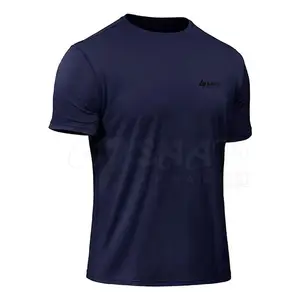 2024 Новое поступление, Лучшая цена, Мужская футболка для фитнеса, частная этикетка, фитнес-футболка, доступная в наличии