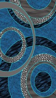 Tapis carré en polypropylène tissé jacquard, fabrication industrielle, avec envers en jute, antibactérien, résistant aux taches, à poils longs, pour l'exercice