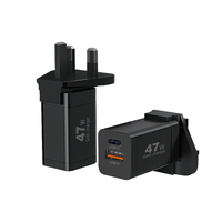 Dropshipping Products 2023 Accessoires électroniques Chargeur rapide Usb C 47W GaN Mobile Charger Pd 3.0 Cargador Charger